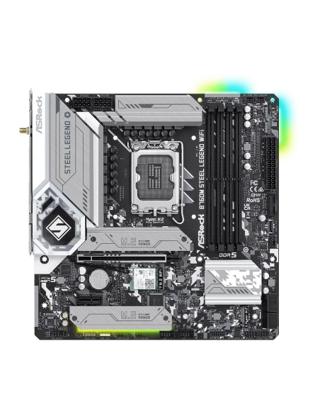 ASRock B760M Steel Legend WIFI ASRock B760M Steel Legend WIFI