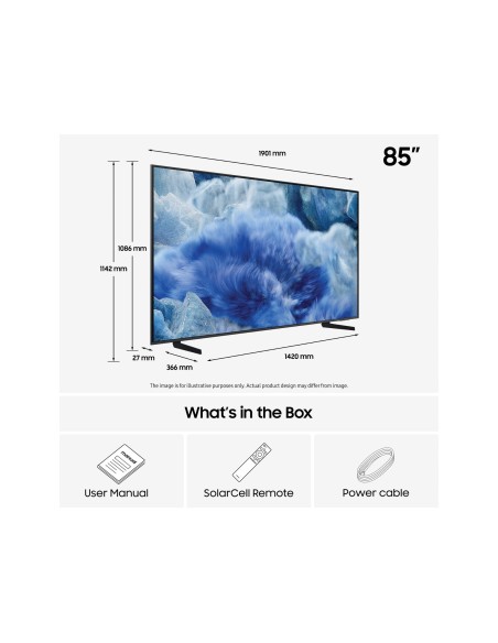Samsung Q8FA 85" QLED 4K Smart TV (2025)