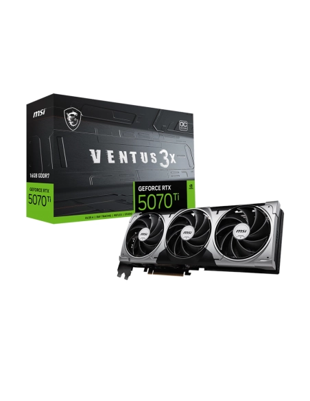 MSI GeForce RTX 5070 Ti VENTUS 3X OC HDMI 3xDP 16GB
