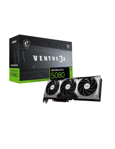 MSI GeForce RTX 5080 VENTUS 3X OC 16GB