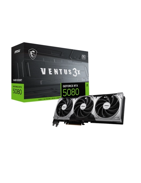 MSI GeForce RTX 5080 VENTUS 3X OC 16GB