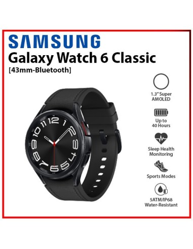 Samsung Galaxy Watch 6 Classic 43mm R950 WiFi